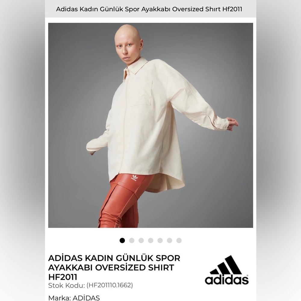 adidas Originals Zip Front OverShirt, Women’s Large Shacket - Picture 10 of 12